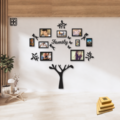 Big Family Frames Clock - Wall Clock