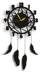 Leafs Wall Hanging Wall Clock