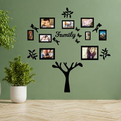 Big Family Frames Clock - Wall Clock